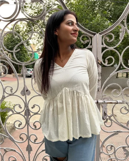 Swan Alia-cut Top